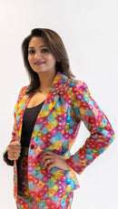 Hot Pink Women’s Blazer – Stylish Business Casual Jacket