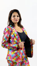 Hot Pink Women’s Blazer – Stylish Business Casual Jacket