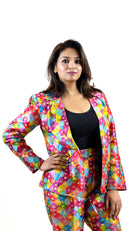 Hot Pink Women’s Blazer – Stylish Business Casual Jacket