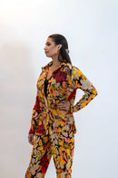 Floral Sequins Co-Ord Set – Elegant 2 Piece Party Outfit
