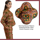 Geometric Print Co-Ord Set – Blazer & Tapered Pants Suit